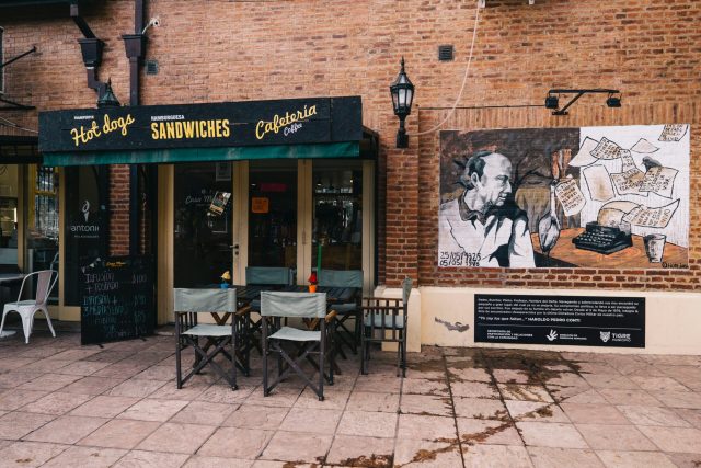 Cafetería típica argentina