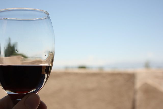 Beber vino de calidad